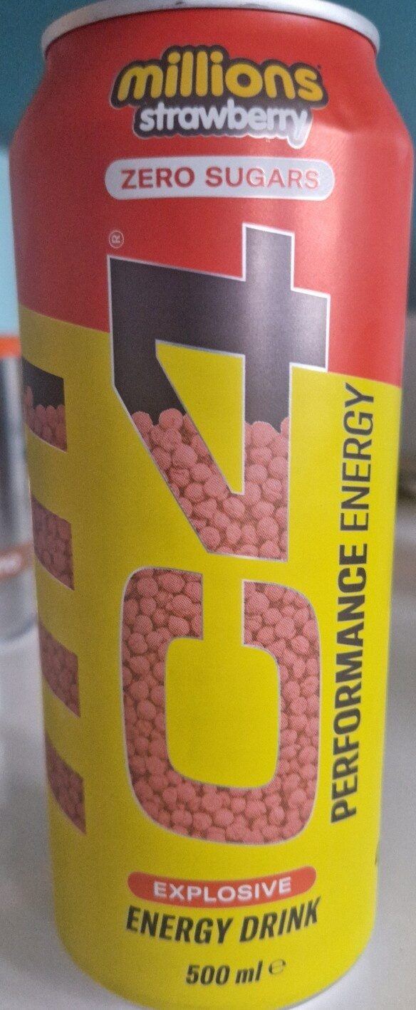 C4 Energy Millions Strawberry